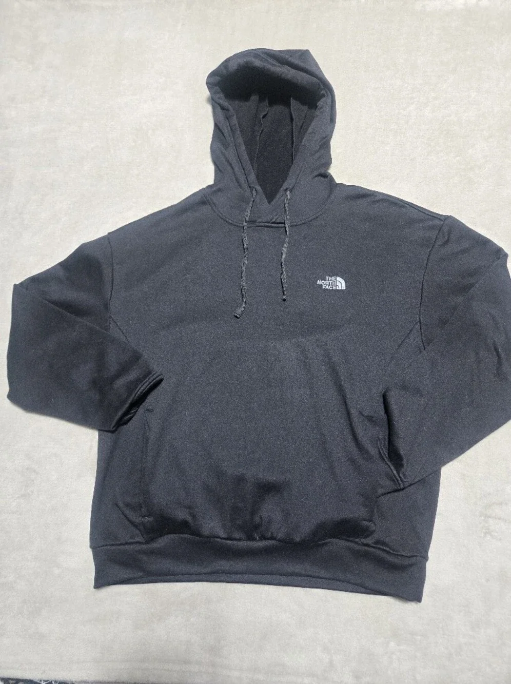 The North Face Black Logo Pullover Hoodie Men's Size Medium